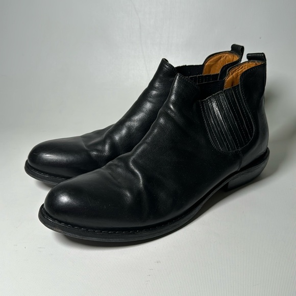 Fiorentini + Baker Black Ankle Boots - sz 45 - Picture 1 of 6